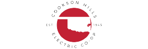 Cookson Hills logo.