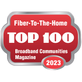 Broadband Communities Magazine Fiber-to-the-Home Top 100 2023