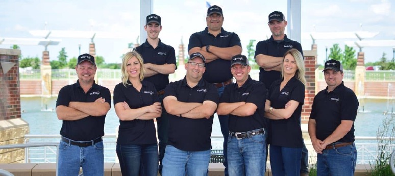OEC employee group photo.
